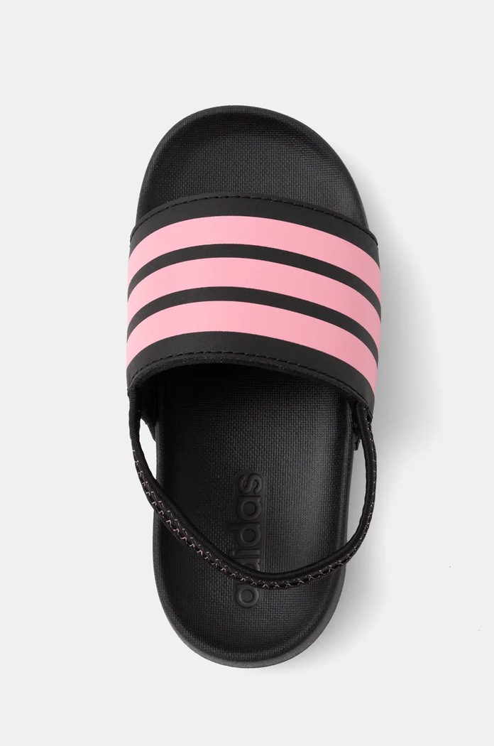 Детски чехли adidas ADILETTE ESTRAP черен JR5325