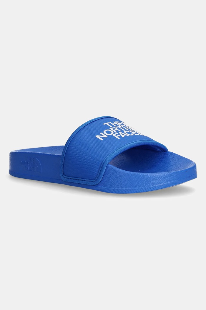 The North Face slapi copii BASE CAMP SLIDE III textil albastru NF0A4OAV73V1