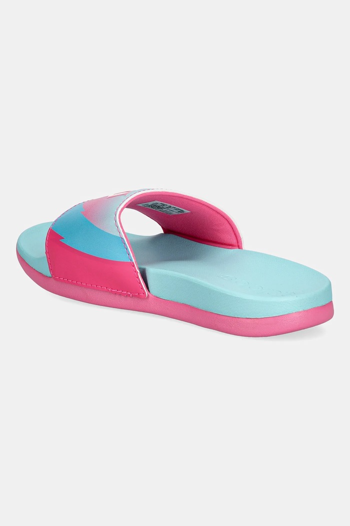 CHLAPEC Dětské pantofle adidas ADILETTE COMFORT MESSI JR6327 tyrkysová