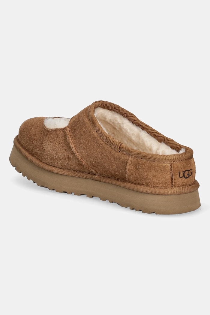 Băieți UGG papuci din piele intoarsa pentru copii BEA MARY JANE 1166552K maro