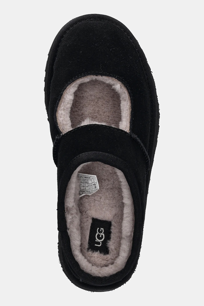 Детски велурени чехли UGG BEA MARY JANE черен 1166552K