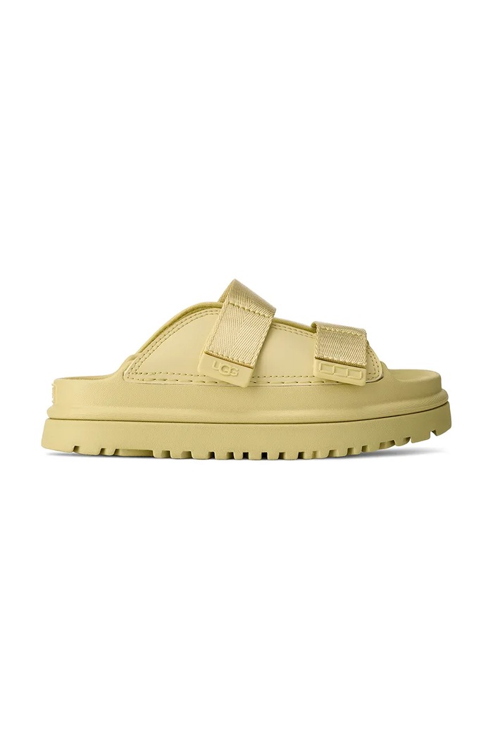 UGG klapki GOLDENGLOW SLIDE syntetyczny zielony 1166513K