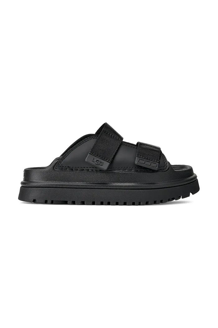 Šľapky UGG GOLDENGLOW SLIDE textilný čierna 1166513K