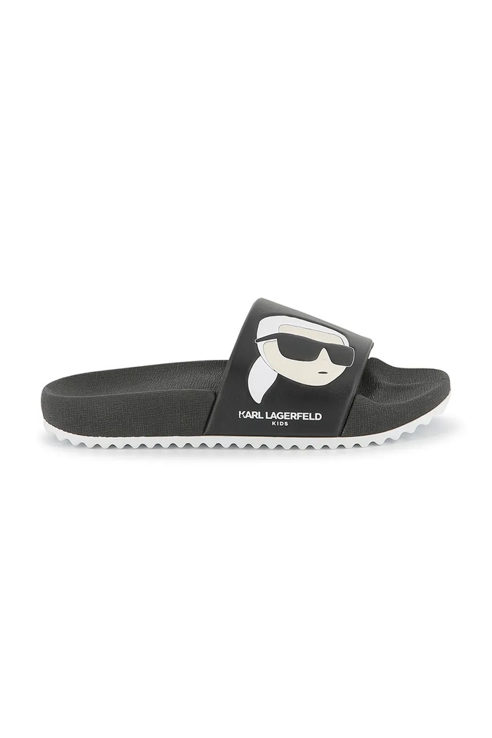 Șlapi copii Karl Lagerfeld negru Z30379.27.35