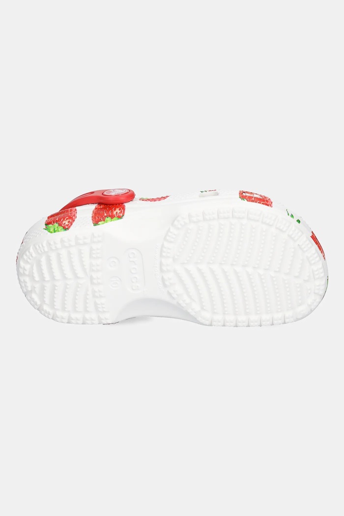 Pantofle Crocs CLASSIC FRESH FRUITS CLOG KIDS 211170.CROCS.CLASSIC.FR bílá