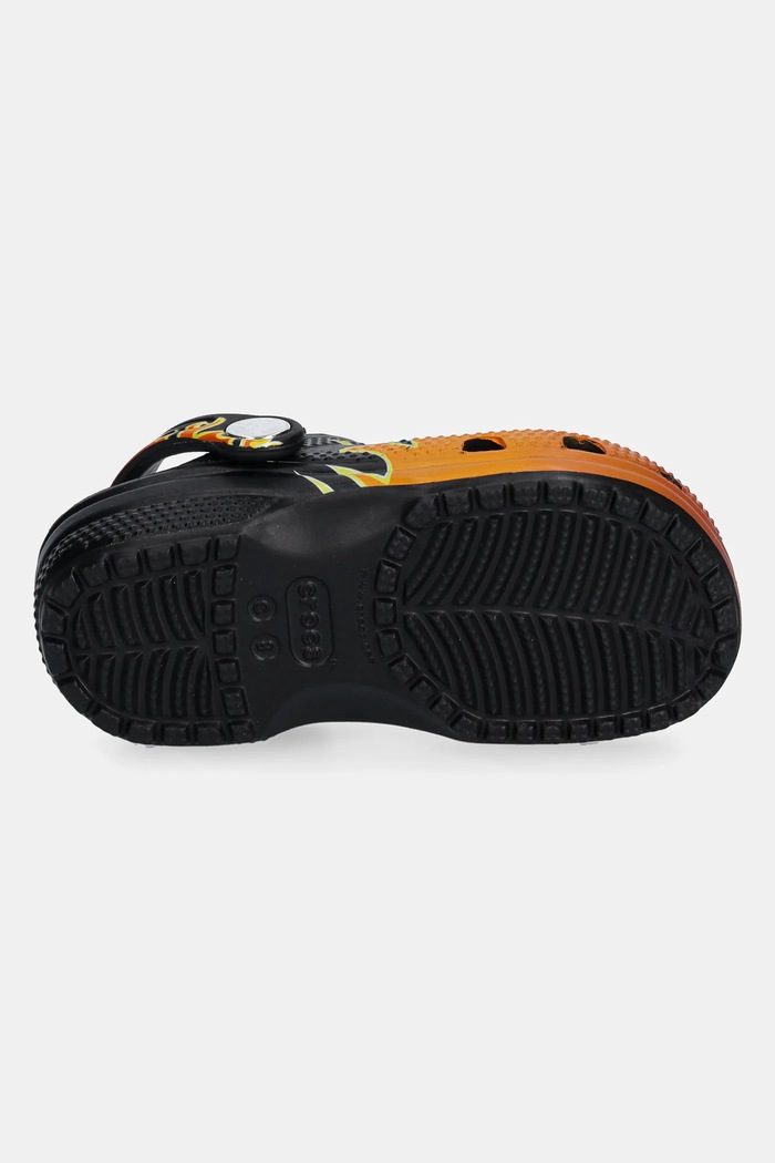 Pantofle Crocs CLASSIC FLAME CLOGS KIDS 211214.CROCS.CLASSIC.FL černá