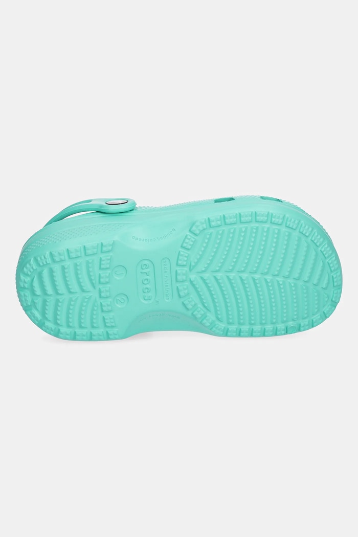 Crocs slapi copii 206991.PPYA.CLASSIC.KI turcoaz