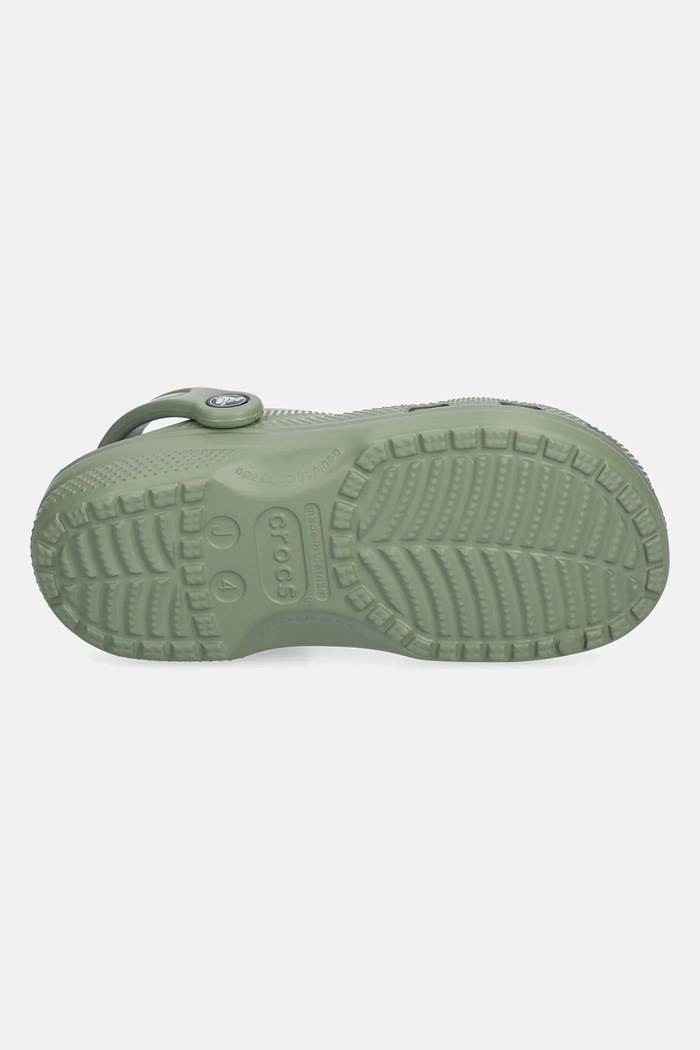 Detské šľapky Crocs 206991.PPYA.CLASSIC.KI zelená