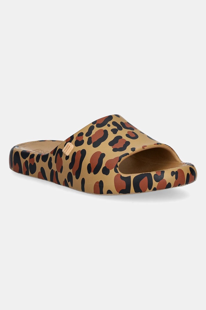 Детски чехли Melissa FREE PRINT SLIDE кафяв M.35936
