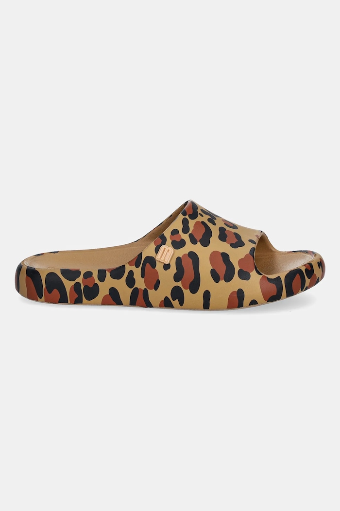 Детски чехли Melissa FREE PRINT SLIDE M.35936 кафяв SS25