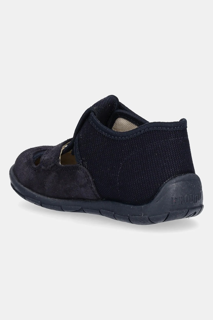Fiú Froddo gyerek velúr papucs CLASSIC SLIPPERS G1700412.21.24 sötétkék
