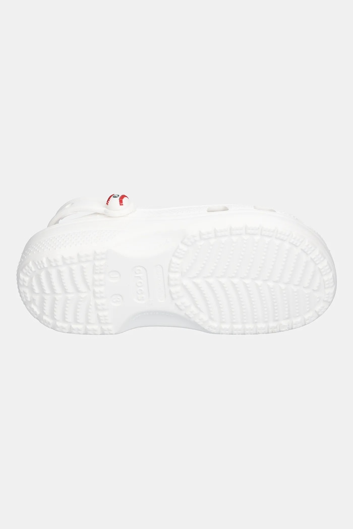 Детски чехли Crocs CLASSIC BASEBALL CLOG KIDS 211259.CROCS.CLASSIC.BA бял