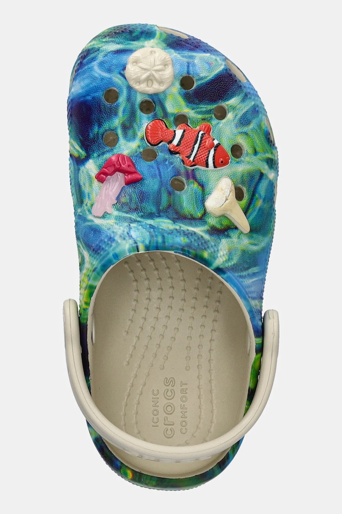 Dětské pantofle Crocs CLASSIC UNDER THE SEA CLOG T vícebarevná 211266.CROCS.CLASSIC.UN