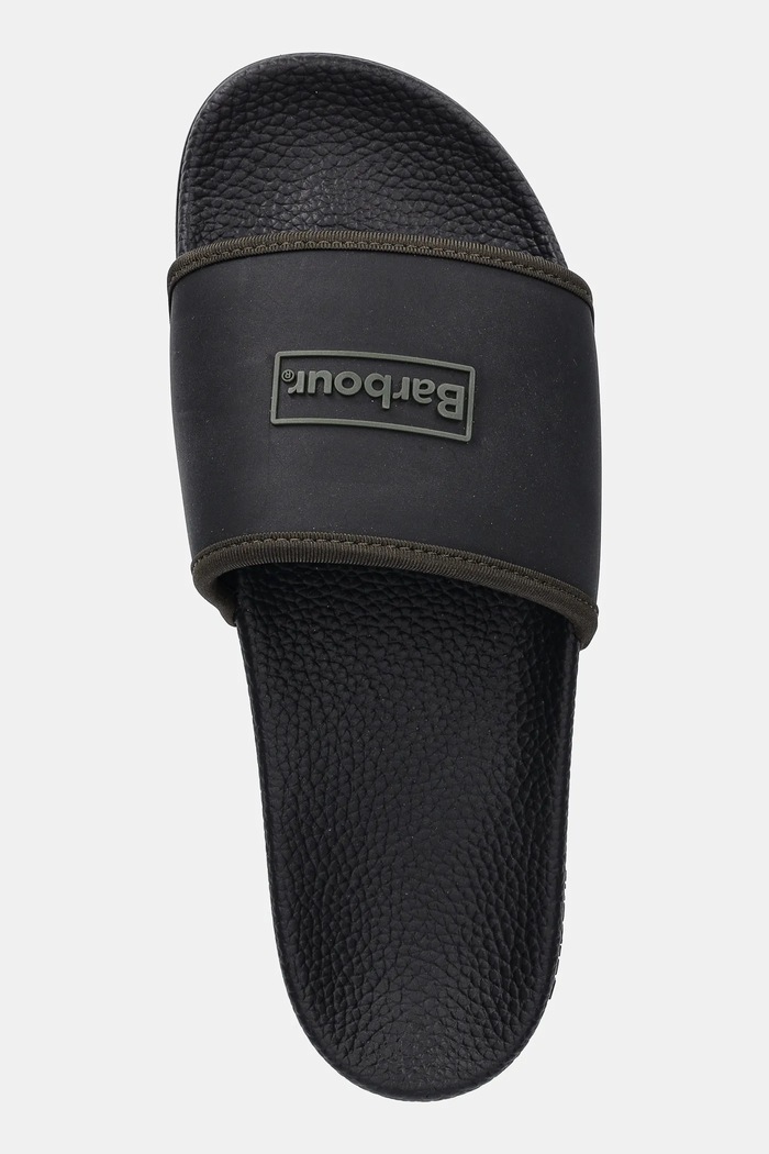 Šľapky Barbour Cresswell čierna MBS0020BK51