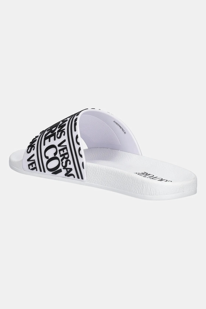 Obuwie Versace Jeans Couture Klapki 78YA3SQ1.71352.003 biały