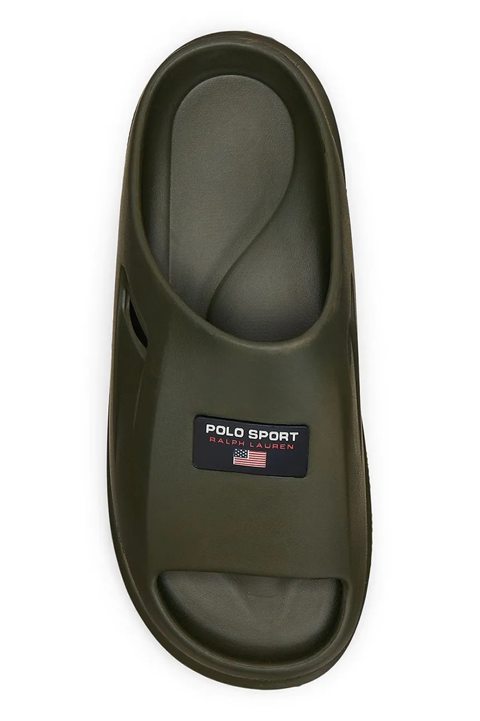 Pantofle Polo Ralph Lauren Ps 125 zelená 809961064006.301