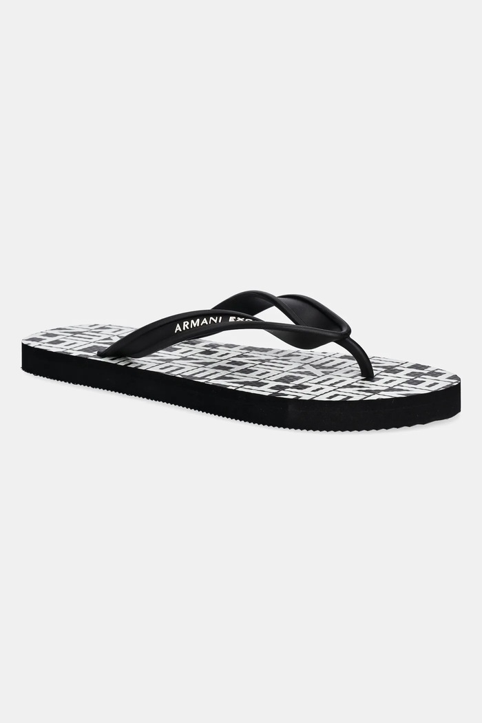 Armani Exchange flip-flop fekete XUQ002.XV676.N814