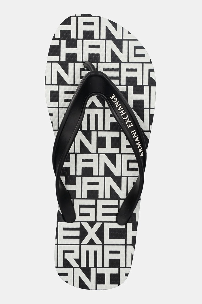 Armani Exchange flip-flop fekete XUQ002.XV676.N814