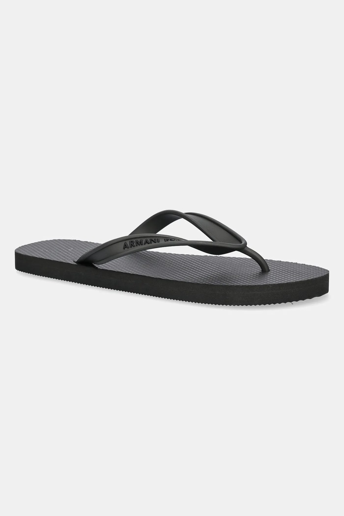 Armani Exchange flip-flop fekete XUQ002.XV676.R401