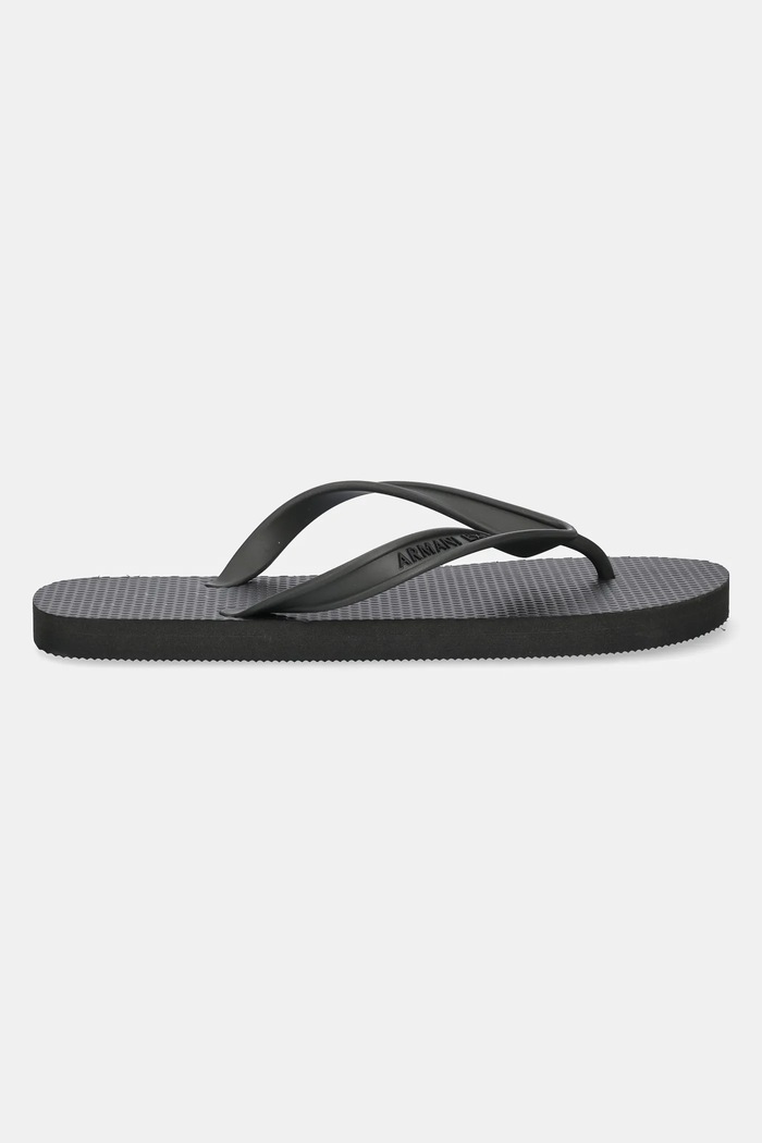 Armani Exchange flip-flop XUQ002.XV676.R401 fekete SS25