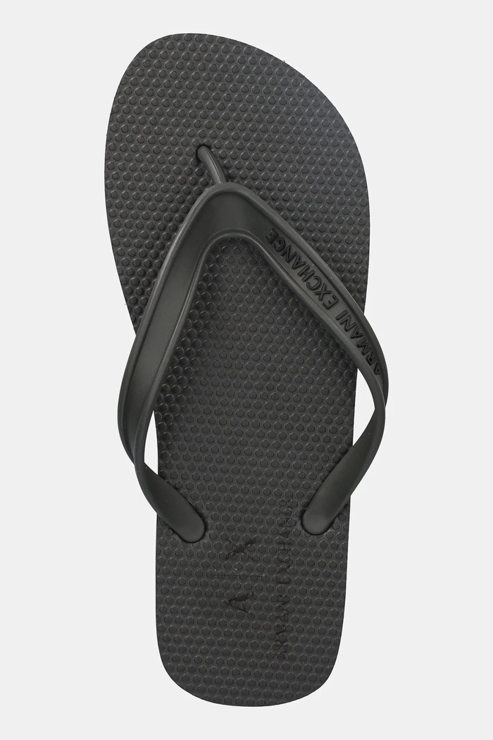 Armani Exchange flip-flop fekete XUQ002.XV676.R401