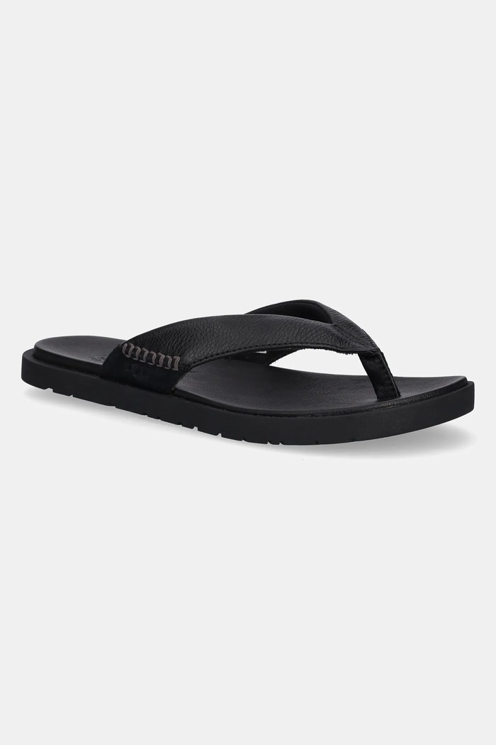 Шкіряні в'єтнамки UGG Seaside II Flip чорний 1166610.BLK