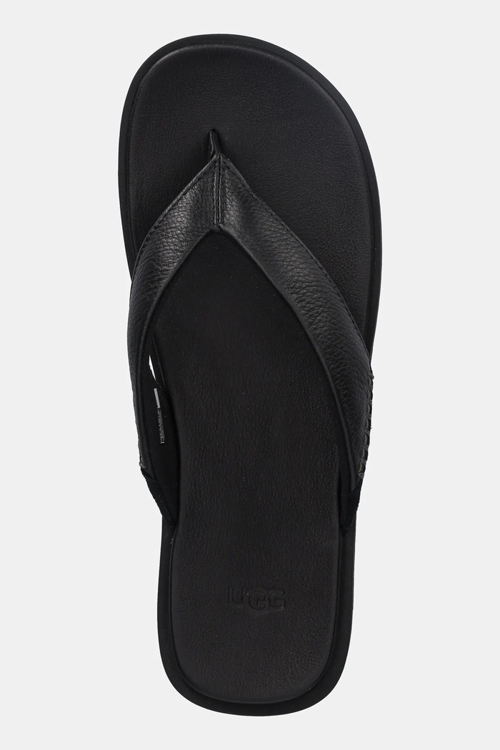 Шкіряні в'єтнамки UGG Seaside II Flip чорний 1166610.BLK