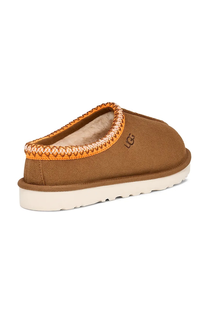 Obuwie UGG kapcie zamszowe Tasman 5950.CRGH brązowy