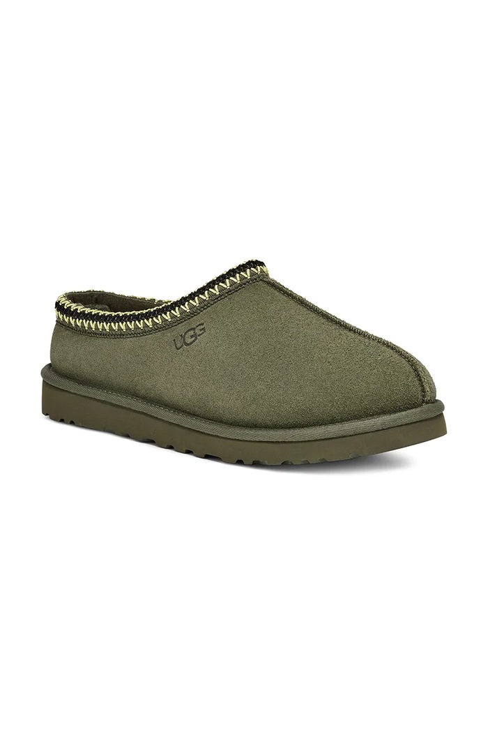 UGG Kapcie zamszowe Tasman 5950.WLN zielony SS25