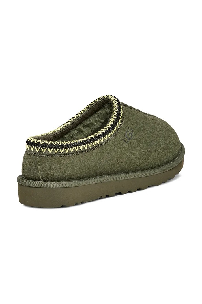 Obuwie UGG Kapcie zamszowe Tasman 5950.WLN zielony