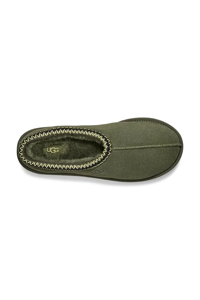 Kapcie zamszowe Tasman UGG zielony 5950.WLN