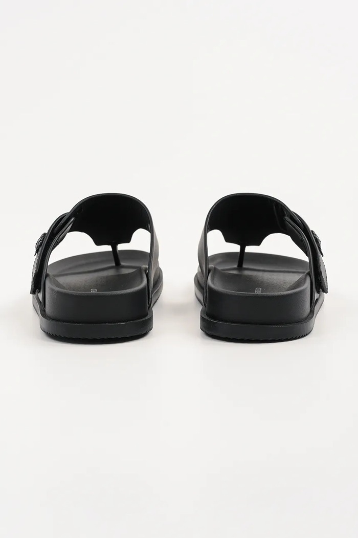 Cipők Karl Lagerfeld bőr flip-flop KADEN KL72105.000 fekete