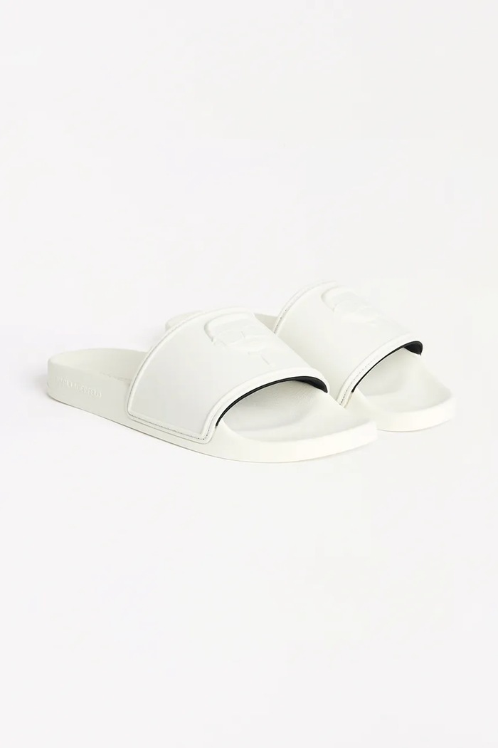 Karl Lagerfeld Klapki KONDO KL70009A.VT1 biały SS25