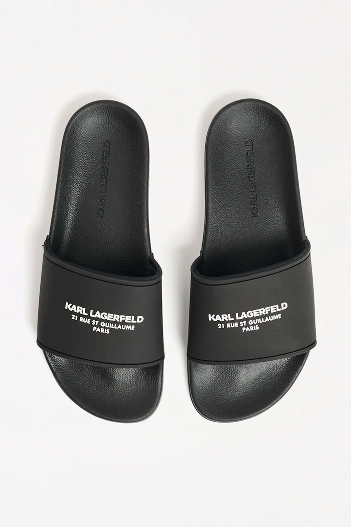 Šľapky Karl Lagerfeld KONDO RSG Karl Lagerfeld KL70008A.V00 čierna