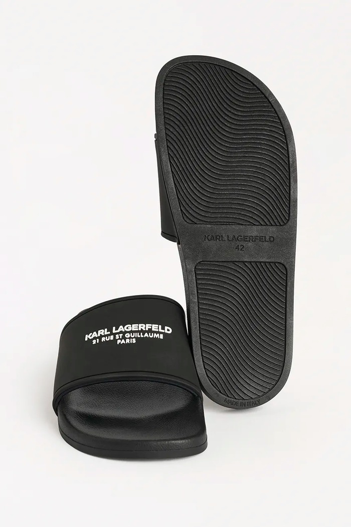 Šľapky Karl Lagerfeld KONDO RSG Karl Lagerfeld čierna KL70008A.V00
