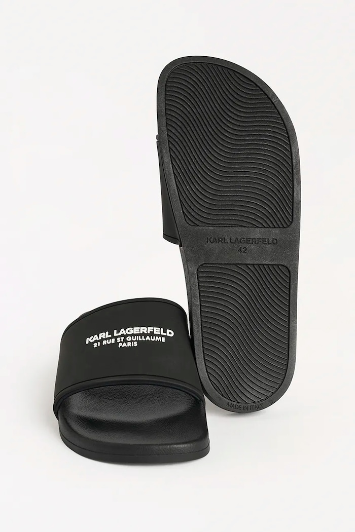 Šľapky Karl Lagerfeld KONDO RSG Karl Lagerfeld čierna KL70008A.V00