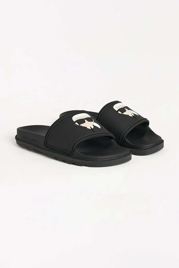 Karl Lagerfeld klapki KONDO TRED KL70905.V00 czarny SS25