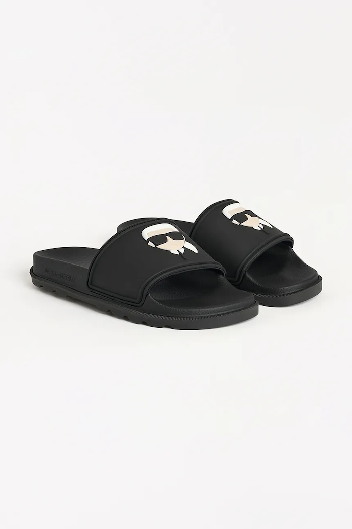 Karl Lagerfeld klapki KONDO TRED KL70905.V00 czarny SS25