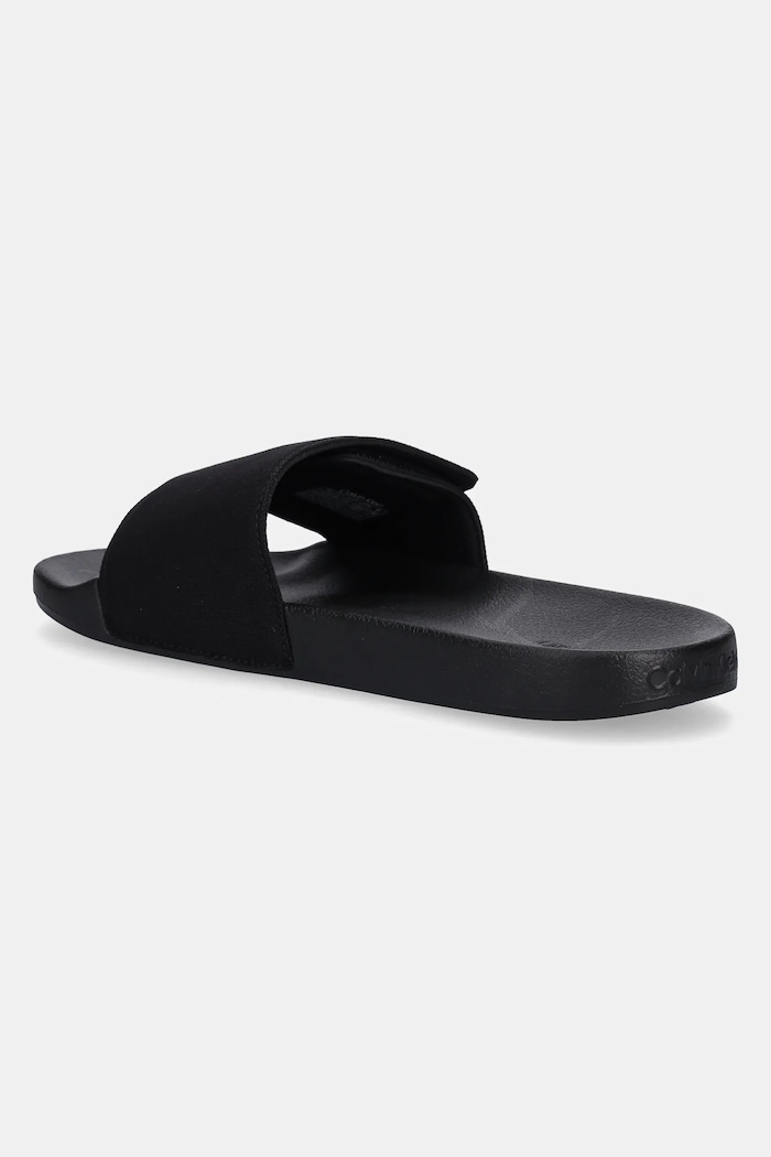 Obuv Šľapky Calvin Klein ADJ POOL SLIDE CANVAS LOGO HM0HM01749 čierna