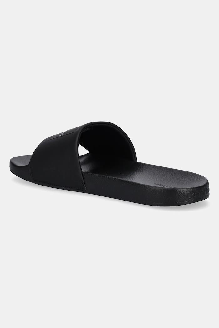 Cipők Calvin Klein papucs POOL SLIDE W/ CK SQUARE HM0HM01754 fekete