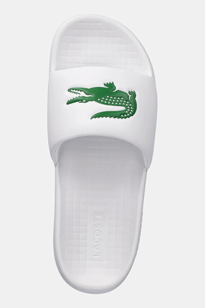 Lacoste papuci SERVE SLIDE 1.0 alb 49CMA0021