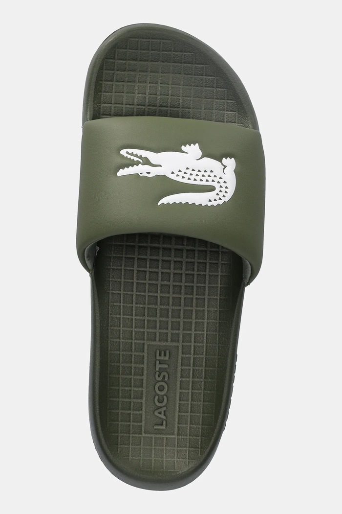 Lacoste papucs SERVE SLIDE 1.0 zöld 49CMA0021