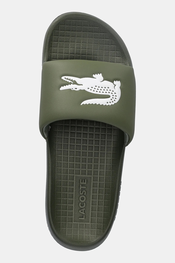 Lacoste papucs SERVE SLIDE 1.0 zöld 49CMA0021