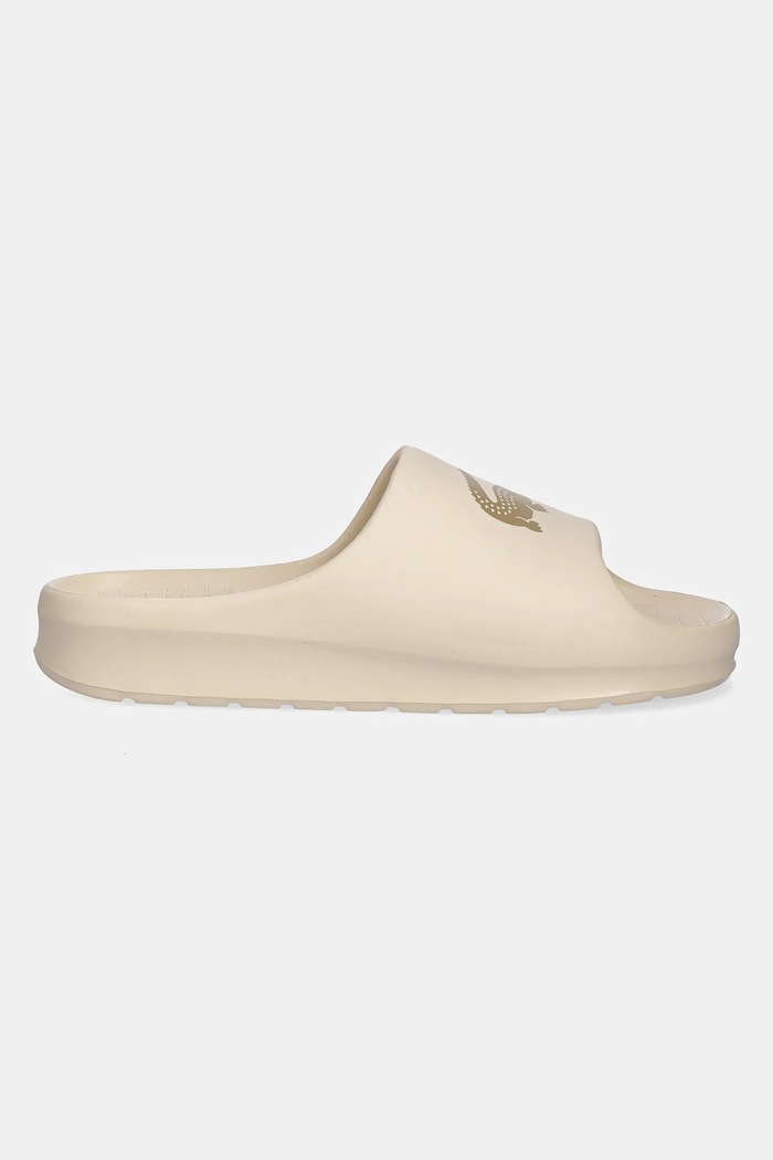Lacoste papuci SERVE SLIDE 2.0 49CMA0024 bej SS25