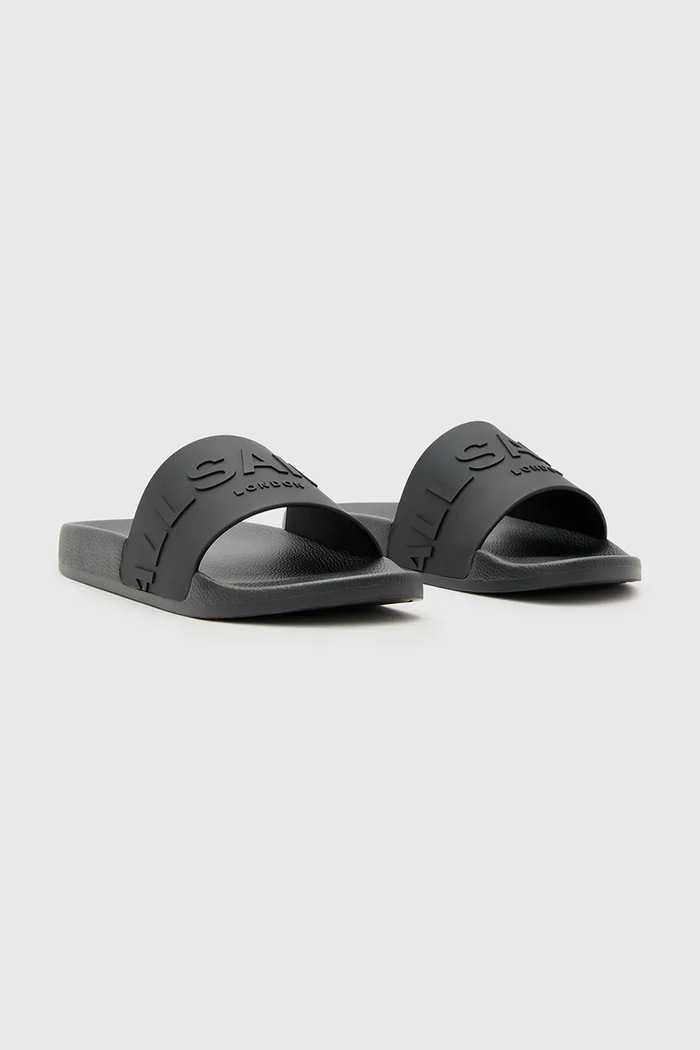 AllSaints papuci Biggy Slider M006FC negru SS26