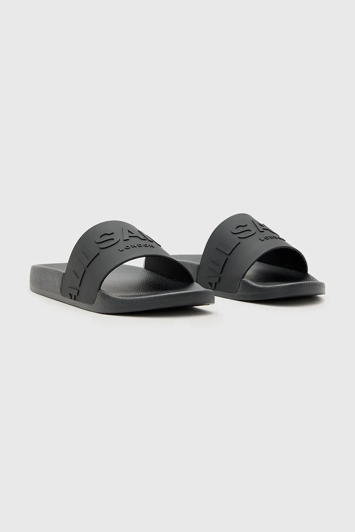 AllSaints papuci Biggy Slider M006FC negru SS26