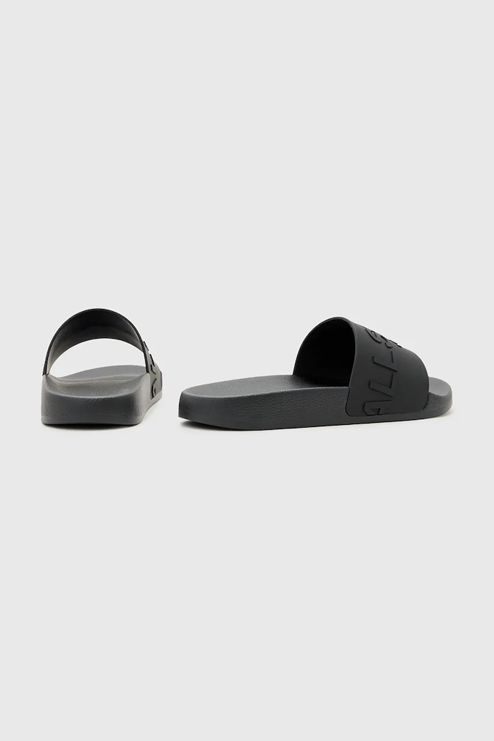 Încălțăminte AllSaints papuci Biggy Slider M006FC negru