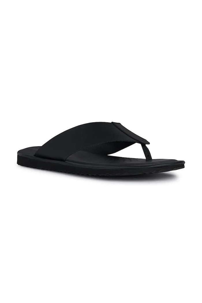 Geox japonki skórzane U ERICE U45GUC.00043.C9999 czarny SS25