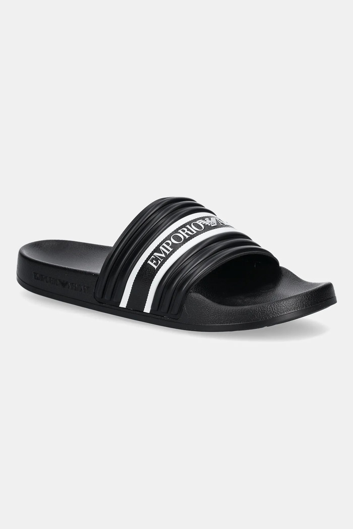 Emporio Armani Underwear ciabatte slide nero XVPS14.XR277.U532