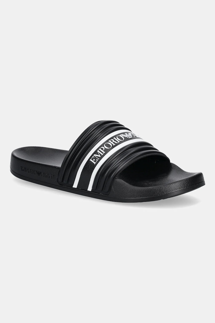 Emporio Armani Underwear ciabatte slide nero XVPS14.XR277.U532